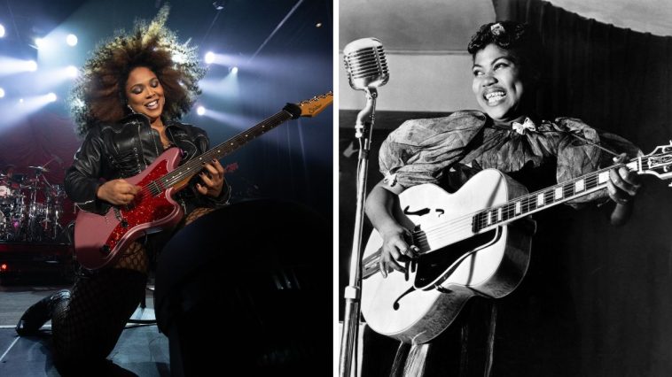 “A story of groundbreaking innovation, defiant passion and secret love”: Pop star Lizzo is set to play rock guitar pioneer Sister Rosetta Tharpe in an upcoming biopic –and has been filmed jamming on a Suhr at shows