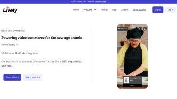 Lively: Video commerce platform