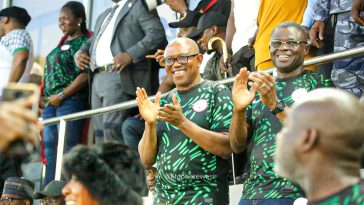 PICTORIAL: Obi commends Super Eagles despite draw against Zimbabwe