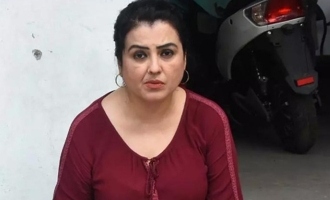 Actress Sona Recovers Hard Disk After One-Day Protest