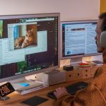 I fell in love with the 30-inch Apple Cinema HD display