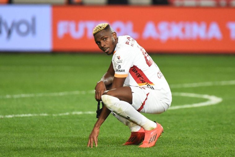 Victor Osimhen takes Super Eagles disappointment to Galatasaray as Turkish kings fall in Istanbul derby