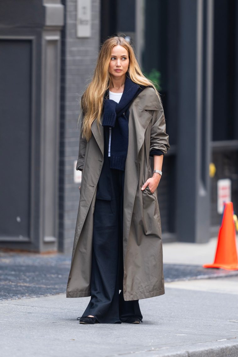 Jennifer Lawrence Doubles—No, Triples—Down on the Sneaker Trend of the Summer