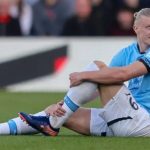 Huge blow for Man City as Haaland out for up to seven weeks