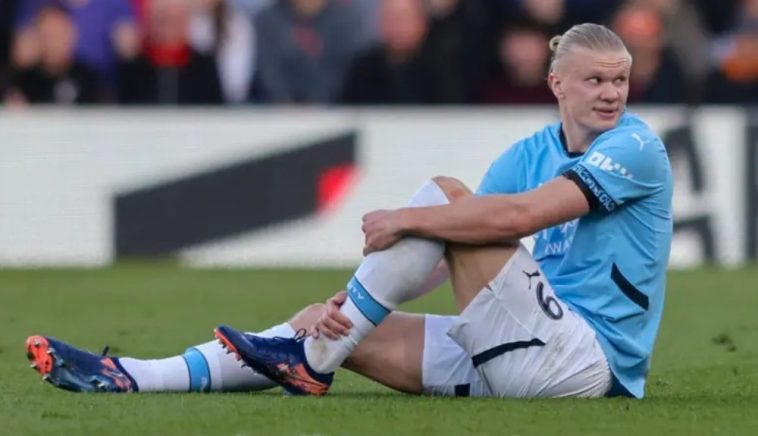 Huge blow for Man City as Haaland out for up to seven weeks
