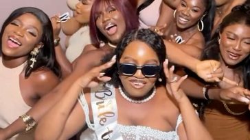 This Bride and Her Girls Passed the Bridal Shower Vibe Check!