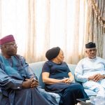 PICTORIAL: Abiodun, Fayemi pay Ajimobis condolence visit over daughter’s death