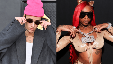 Justin Bieber Turns Up With Sexyy Red, Players Club Style, For Her 27th Birthday