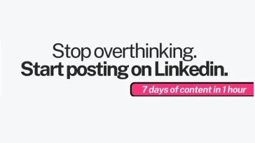 7 Days, 7 Posts: A Simple Strategy to Grow on LinkedIn [Infographic]
