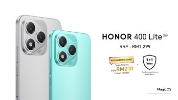 HONOR 400 Lite goes official for RM1299