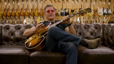 “My brother’s trying to knock Norm down in price. He’s worth $800 million. He goes, ‘I’ll give you a bottle of whiskey on top’”: Frank Stallone on the prized vintage Epiphone that Sylvester bought him – and the guitar’s mysterious origins