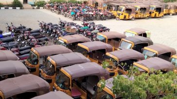 Police impound 56 Keke NAPEP, 94 motorcycles in Niger