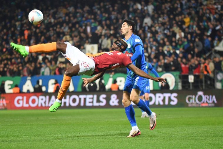 Everything Victor Osimhen said after hitting goal milestone against Eyüpspor