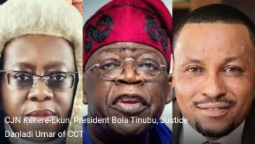 CCT Chairmanship: Amid Pressure, Danladi Umar Withdraws Suit Against Tinubu, NASS