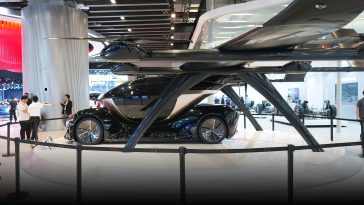 Auto Shanghai: Carmakers Push Past EVs With Flying Cars, Robots