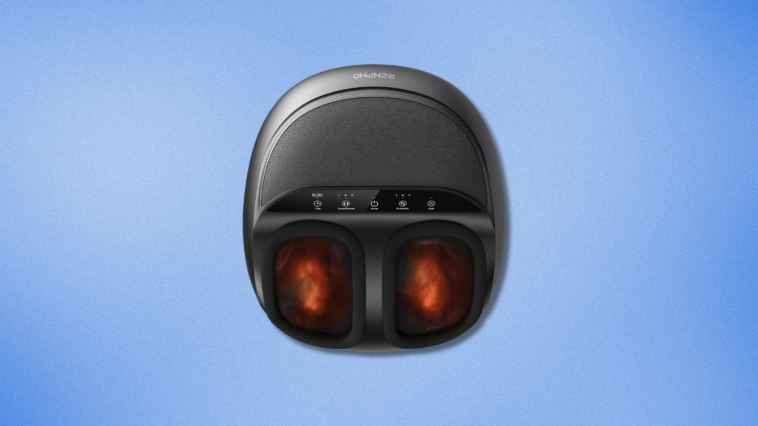 Save $80 on this luxurious Shiatsu Foot Massager ahead of Mothers Day