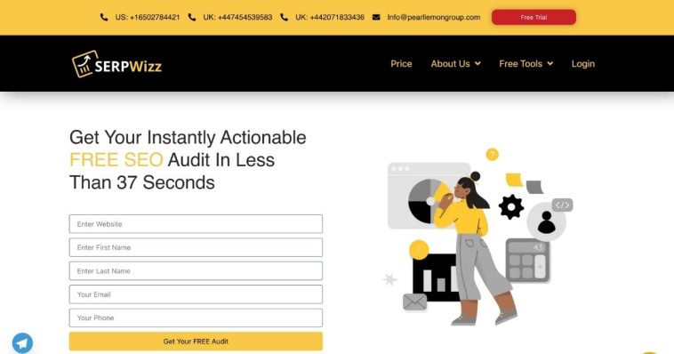 SERPWizz: SEO audit and analysis