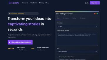 Narrati: AI story generator