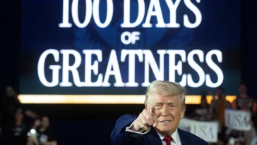 Trump Struggles to Defend Economy Upon 100-Day Milestone