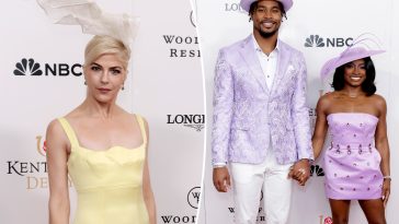 Celebrities attend the Kentucky Derby 2025 red carpet: Simone Biles, Selma Blair and more