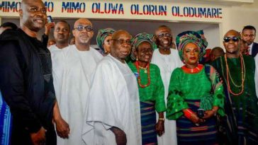 Obasanjo, Abiodun, Southwest govs, others pay last respects to Ayo Adebanjo