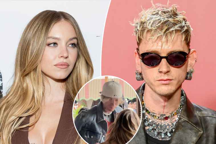 See exclusive video of Sydney Sweeney, MGK, Jessica Alba in Las Vegas