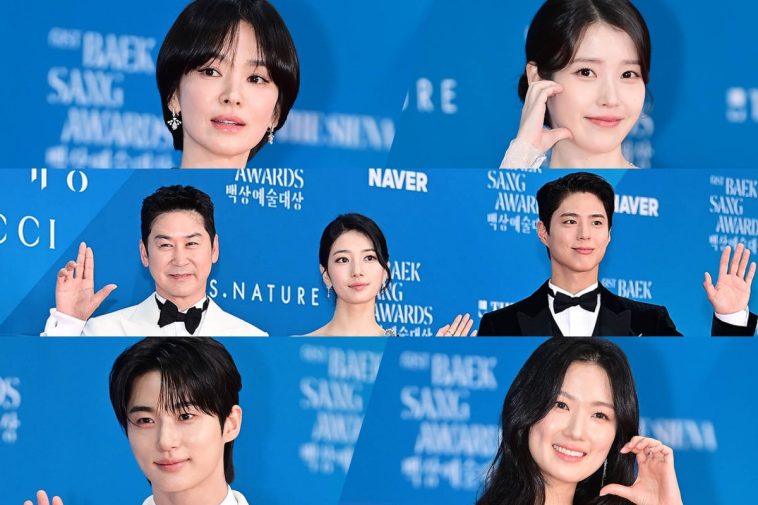 Stars Grace The Red Carpet At 61st Baeksang Arts Awards