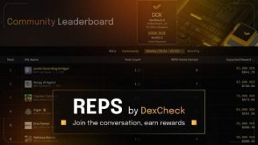 DeFAI project DexCheck launches REPS and the Proof of Support protocol for effective community development.