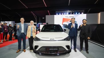 smart #5 gets previewed at MAS 2025