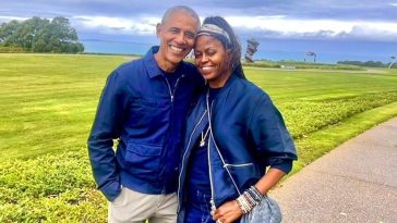 Barack Obama says he’s ‘lucky’ to have wife Michelle in sweet Mother’s Day tribute after squashing divorce rumors