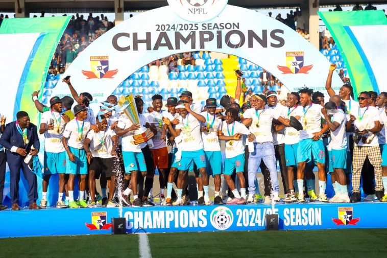 NPFL: Remo Stars celebrate historic title with big derby win before home fans