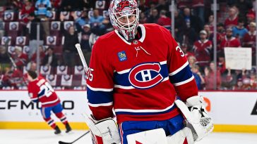 Samuel Montembeault to play less next season