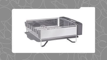 This Foldable Dish Drying Rack is Perfect for Small Kitchens