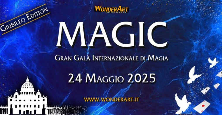 Arriva “Magic! Giubileo Edition” e l’Auditorium della Conciliazione a San Pietro si veste di una luce speciale per omaggiare l’Anno Santo