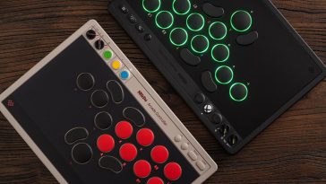8BitDo’s all-button Arcade Controller is almost as thin as a MacBook Pro