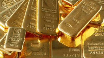 ‎Gold posts weekly loss of over 4.5% amid easing trade tensions
