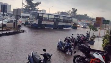 Weather Update Today Live: Police issues traffic advisory in Bengaluru amid waterlogging