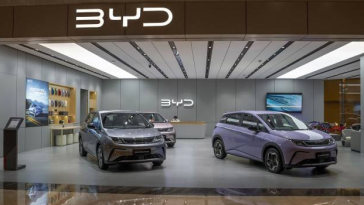 ‏للمرة الأولى .. مبيعات بي واي دي من السيارات الكهربائية في أوروبا تتجاوز تسلا