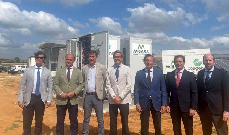 La fábrica de MIGASA en Pilas, primera de Andalucía con autoconsumo solar 24?h gracias a baterías industriales