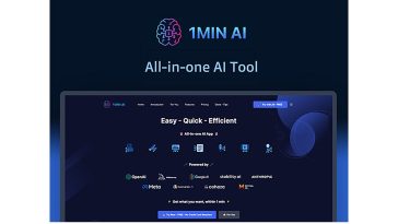 All-in-One AI Platform 1minAI Is Now Almost Free, Get Lifetime Access for Up to 87% Off