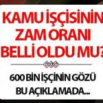 KAMU İŞÇİSİ ZAM ORANI 2025: Kamu işçisi toplu sözleşme zammı açıklandı mı, ne zaman belli olacak?