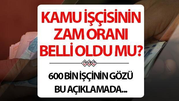 KAMU İŞÇİSİ ZAM ORANI 2025: Kamu işçisi toplu sözleşme zammı açıklandı mı, ne zaman belli olacak?