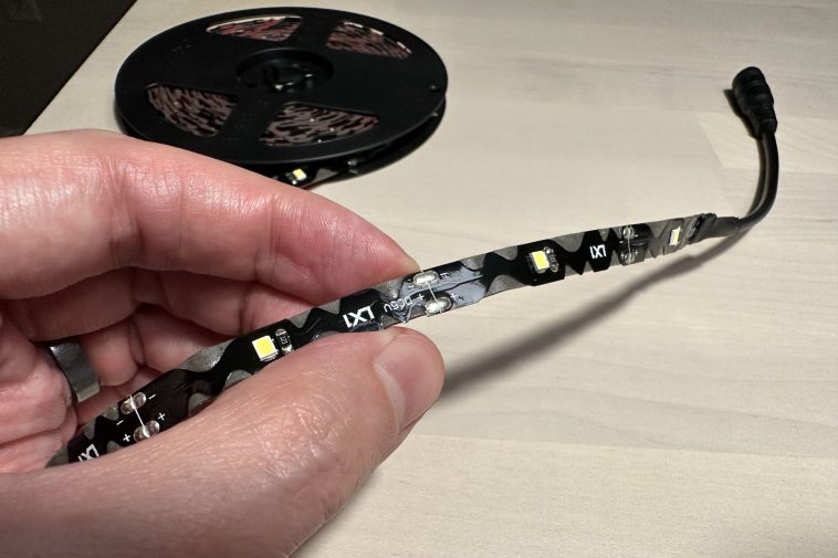 I slapped this $30 LED strip on the back of my TV. My eyes thank me daily