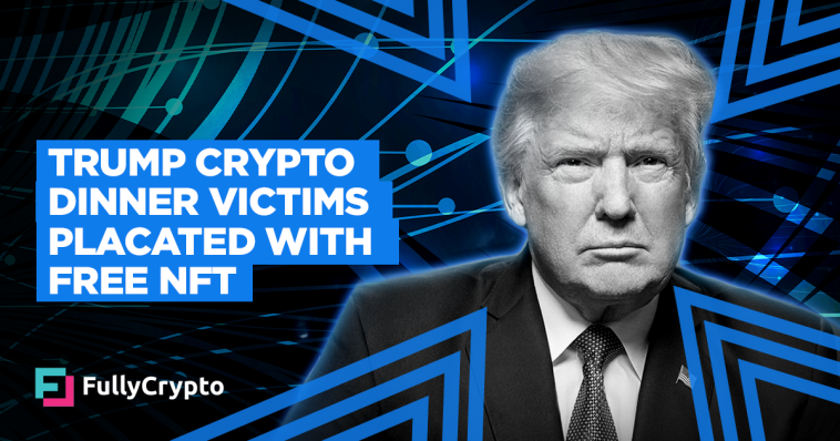 Trump Crypto Dinner Victims Placated with Free NFT