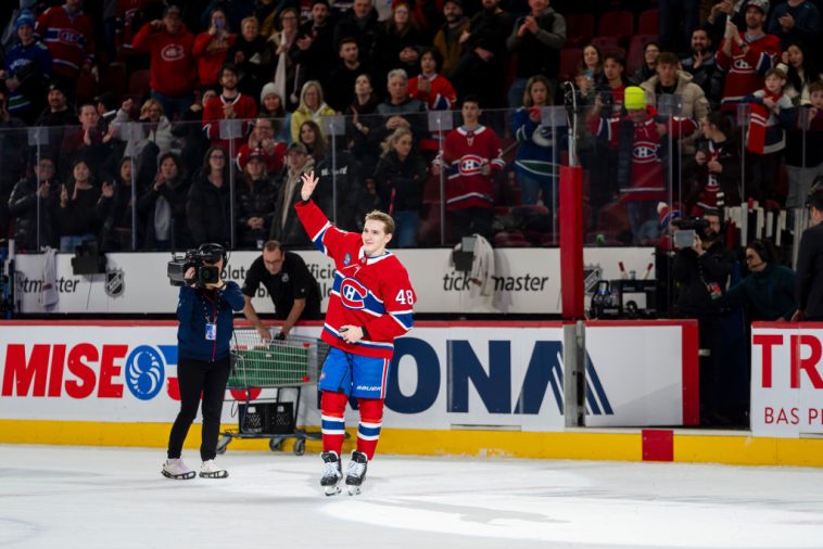 Calder: if Lane Hutson won, the way he reacted surprised the NHL