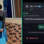 Lady shares ‘hot’ voice note ‘yahoo boy’ sent to her for snubbing his message