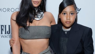 Kim Kardashian Shares Glimpse at North West’s Blue Hair Transformation