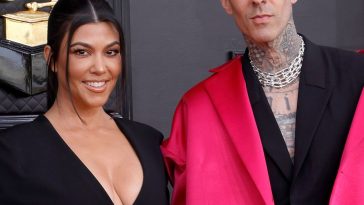 See Kourtney Kardashian & Travis Barker’s Rare Outing With Son Rocky