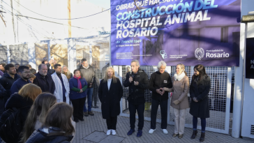 Comenzaron las obras para construir el Hospital Animal de Rosario