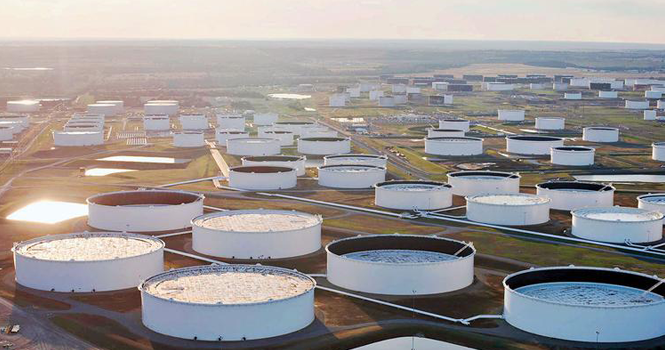‎US oil inventories fall 3.6M barrels last week